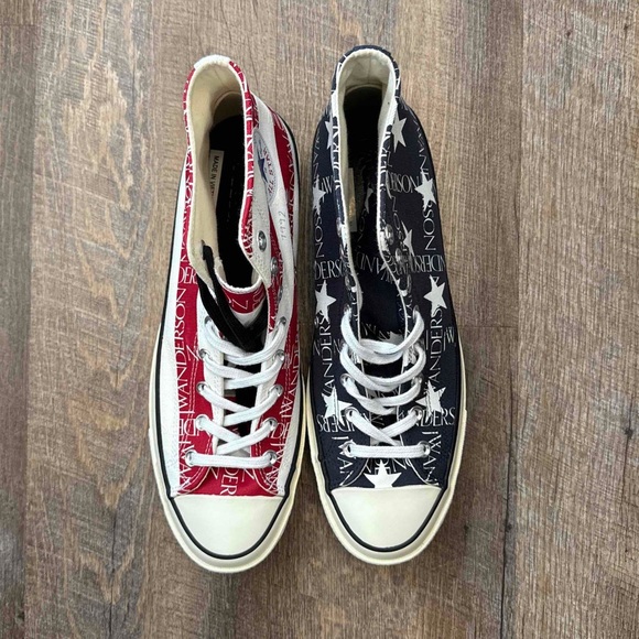 Converse J.W. Anderson x Chuck 70 Hi High Americana USA Red White Blue - Picture 5 of 13